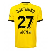 Borussia Dortmund Karim Adeyemi #27 Hjemmedrakt 2023-24 Kortermet